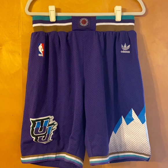 Utah Jazz basketball shorts